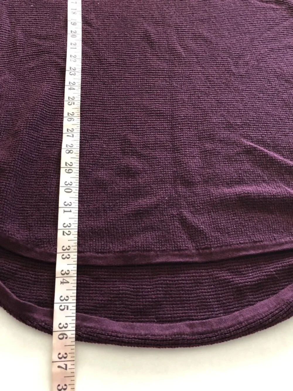 Michael Kors MK Women Burgundy Sweater Dress Size M Knit Tunic Casual Office